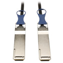 Photo of Tripp Lite N282-01M-BK QSFPplus to QSFPplus 40Gb Passive DAC Copper Infiniband Cable 3 Feet