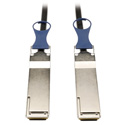 Photo of Tripp Lite N282-03M-BK QSFPplus to QSFPplus 40Gb Passive DAC Copper Infiniband Cable 10 Feet