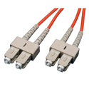 Photo of Tripp Lite N306-001 Duplex Multimode 62.5/125 Fiber Patch Cable (SC/SC) 1 Feet