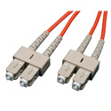 Photo of Tripp Lite N306-003 Duplex Multimode 62.5/125 Fiber Patch Cable (SC/SC) 3 Feet