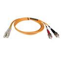 Photo of Tripp Lite N318-01M Duplex Multimode 62.5/125 Fiber Patch Cable (LC/ST) 3 Feet