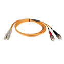Photo of Tripp Lite N318-03M Duplex Multimode 62.5/125 Fiber Patch Cable (LC/ST) 10 Feet