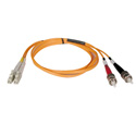 Photo of Tripp Lite N318-07M Duplex Multimode 62.5/125 Fiber Patch Cable (LC/ST) 23 Feet