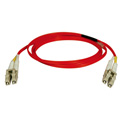 Photo of Tripp Lite N320-05M-RD Duplex Multimode 62.5/125 Fiber Patch Cable (LC/LC) - Red 16 Feet