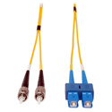 Photo of Tripp Lite N354-02M Duplex Singlemode 8.3/125 Fiber Patch Cable (SC/ST) 6 Feet
