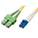 Photo of Tripp Lite N366-01M-AP Duplex Singlemode 8.3/125 Fiber Patch Cable (LC to SC/APC) 3 Feet