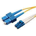 Photo of Tripp Lite N366-02M Duplex Singlemode 8.3/125 Fiber Patch Cable (LC/SC) 6 Feet