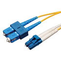 Photo of Tripp Lite N366-03M Duplex Singlemode 8.3/125 Fiber Patch Cable (LC/SC) 10 Feet