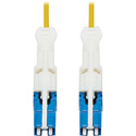 Tripp Lite N381C-01M Duplex Singlemode Fiber Optic Cable CS 8.3/125 OS2 LSZH - Yellow - 1 Meter