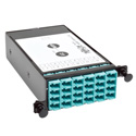 Tripp Lite N482-1M24-LC12 100Gb/120Gb to 10Gb Breakout Cassette - 24-Fiber OM4 MTP/MPO to (x12) LC