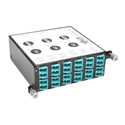 Photo of Tripp Lite N484-3M8-LC12 40 GB to 10 GB Breakout Cassette (x3) 8-Fiber OM4 MTP/MPO to (x12) LC Duplex