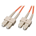 Photo of Tripp Lite N506-01M Duplex Multimode 50/125 Fiber Patch Cable (SC/SC) 3 Feet