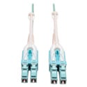 Tripp Lite N820-01M-T 10Gb Duplex Multimode 50/125 OM3 LSZH Fiber Patch Cable (LC/LC) - Aqua 3 Feet