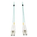 Tripp Lite N820-01M 10Gb Duplex Multimode 50/125 OM3 LSZH Fiber Patch Cable (LC/LC) - Aqua 3 Feet