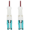 Tripp Lite N822C-01M-MG Duplex Multimode Fiber Optic Cable 400G OM4 LSZH CS-PC CS-PC - 1 Meter