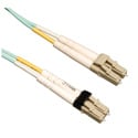 Tripp Lite N836-01M 10Gb Duplex Multimode 50/125 OM3 LSZH Fiber Patch Cable (Mini-LC / LC) - Aqua 3 Feet