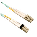 Photo of Tripp Lite N836-10M 10Gb Duplex Multimode 50/125 OM3 LSZH Fiber Patch Cable (Mini-LC / LC) - Aqua 33 Feet
