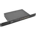 Tripp Lite NG16 16-Port 10/100/1000 Mbps 1U Rack-Mount/Desktop Gigabit Ethernet Unmanaged Switch - Metal Housing