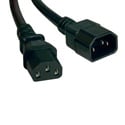 Tripp Lite P004-004 4ft 18AWG Power Cord IEC-320-C14 to IEC-320-C13