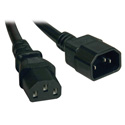 Photo of Tripp Lite P004-005-13A Standard Computer Power Extension Cord 13A 16 AWG (IEC-320-C14 to IEC-320-C13) 5 Feet