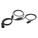 Photo of Tripp Lite P004-006-2C13 Y Splitter Computer Power Extension Cord 10A 18 AWG (IEC-320-C14 to 2x IEC-320-C13) 6 Feet