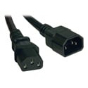 Photo of Tripp Lite P005-18N Heavy-Duty Power Extension Cord 15A 14 AWG (IEC-320-C14 to IEC-320-C13) 18-Inch