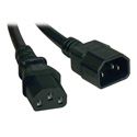 Tripp Lite P005-18N Heavy-Duty Power Extension Cord 15A 14 AWG (IEC-320-C14 to IEC-320-C13) 18-Inch