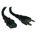 Tripp Lite P006-002-13A Universal Computer Power Cord 13A 16 AWG (NEMA 5-15P to IEC-320-C13) 2 Feet