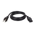 Photo of Tripp Lite P006-006 Universal Computer Power Cord 10A 18 AWG (NEMA 5-15P to IEC-320-C13) 6 Feet