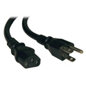 Photo of Tripp Lite P006-020 Universal Computer Power Cord 10A 18 AWG (NEMA 5-15P to IEC-320-C13) 20 Feet