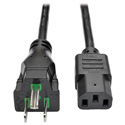 Tripp Lite P006-025-HG15 Hospital-Grade Computer Power Cord 15A 14  AWG (NEMA 5-15P to IEC-320-C13) 25 Feet