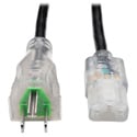 Photo of Tripp Lite P006-003-HG13CL Hospital-Grade Computer Power Cord - Clear Plugs 13A/16 AWG (NEMA 5-15P - IEC-320-C13) 3 foot