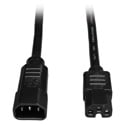 Photo of Tripp Lite P018-006 Heavy-Duty Computer Power Cord 16A 14 AWG (IEC-320-C14 to IEC-320-C15) 6 Feet