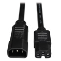Photo of Tripp Lite P018-010 Heavy-Duty Computer Power Cord 16A 14 AWG (IEC-320-C14 to IEC-320-C15) 10 Feet