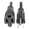 Photo of Tripp Lite P024-003-13A Standard Power Extension Cord 13A 16 AWG (NEMA 5-15P to NEMA 5-15R) 3 Feet