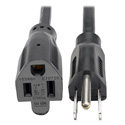 Photo of Tripp Lite P024-010-13A Standard Power Extension Cord 13A 16 AWG (NEMA 5-15P to NEMA 5-15R) 10 Feet