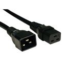 Photo of Tripp Lite P036-002 2ft Heavy Duty Power Cord Adapter 12AWG 20A 250V C19 to C20 2 Foot