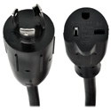 Tripp Lite P046-06N 6 Inch Power Cord Adapter 12AWG 20A 100-250V L5-20P to 5-20R 6 Inch