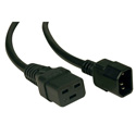 Photo of Tripp Lite P047-006 6ft Heavy Duty Power Cord 14AWG 15A 100V - 250V C19 to C14 6 Foot