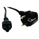 Photo of Tripp Lite P058-006 6ft Power Cord Adapter 2.5A 250V C5 to European Schuko Plug 6 Foot