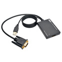 Tripp Lite P116-003-HD-U VGA to HDMI Converter/Adapter with USB Audio and Power 1080p