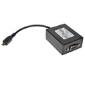 Tripp Lite P131-06N-MICROA Micro HDMI - VGA plus Audio Converter Adapter for Smartphones/Tablets/Ultrabooks 1920x1200 10