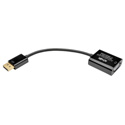 Photo of Tripp Lite P134-06N-VGA-V2 DisplayPort 1.2 to VGA Active Converter DisplayPort to HD15 (M/F) 1920 x 1200/1080p 6 Inch