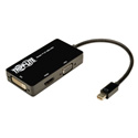 Tripp Lite P137-06N-HDV Keyspan Mini Displayport to VGA/DVI/HDMI All-in-One Adapter/Converter 6-Inch