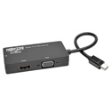 Photo of Tripp Lite P137-06N-HDV-4K Keyspan Mini DisplayPort 1.2 to VGA/DVI/HDMI All-in-One Converter Adapter 4K x 2K HDMI