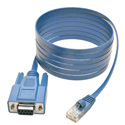 Photo of Tripp Lite P430-006 6 ft RJ45 to DB9F Cisco Serial Console Port Rollover Cable