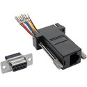 Tripp Lite P440-89FF DB9 to RJ45 Modular Serial Adapter F/F - RS-232/RS-422/RS-485