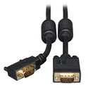 Photo of Tripp Lite P502-003-RA VGA Coax Right-Angle Monitor Cable High Resolution Cable with RGB Coax (HD15 M/M) 3 Feet