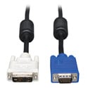 Photo of Tripp Lite P556-003 DVI to VGA Monitor Cable High Resolution Cable with RGB Coax (DVI-A to HD15 M/M) 3 Feet