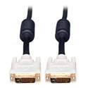 Tripp Lite P560-003 50ft DVI Dual Link TMDS Cable Molded Shielded DVI-D M/M 50Ft